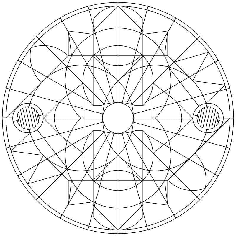 Mandalas Abstraits 35
